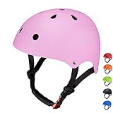 hudora skate rampe [MULTIUSO] Ideal por deportes de ciclismo, patinete, patines sobre ruedas, scooter, scooter electrico dos ruedas etc como casco monopatín niña. Nota: No adecuado para motos/vehículos/esquí.