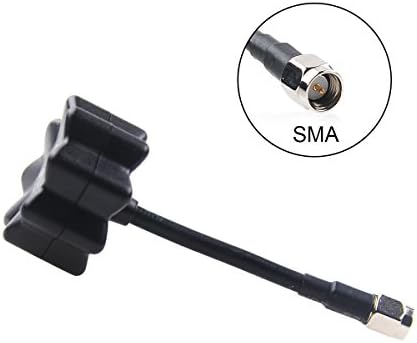HakerMall FPV Antenna SMA 5.8G (Dragonfly Booster 3dBi TX/RX 8CM) for FPV Multicopter FPV Goggles FPV Monitor