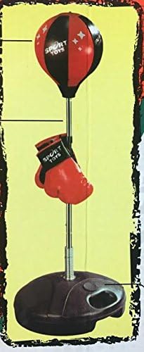 BRAND NEW PUNCH BAG/BALL + MITTS GLOVES KIT BOXING SET FREE STANDING