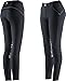 Produktbild EQUI-THÈME Thermic Damen Reithose Vollbesatzhose EQUIT'M - Vollbesatzreithose - schwarz - 38 (Hersteller Größe FR40)