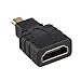 Produktbild shizhongminghe-DE Micro-HDMI zu HDMI Adapter Vergoldeter 1080P Micro-HDMI-Stecker zu Standard-HDMI Für Raspberry Pi 4 Modell B Modell Schwarz