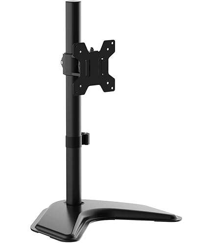 MyWall HL 55 L Monitor Stand – Height Adjustable, Swivel & Tilt For 17-32" Screens Up To 8kg, VESA 75/100