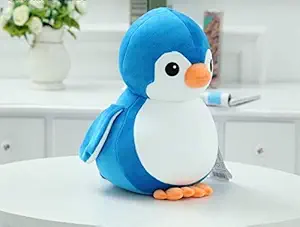 Penguin Teddy Bear Soft Toys Gift Items Kids boy Girls Children Home Room Table Decoration Item Stuffed Animal 32cm Blue Color