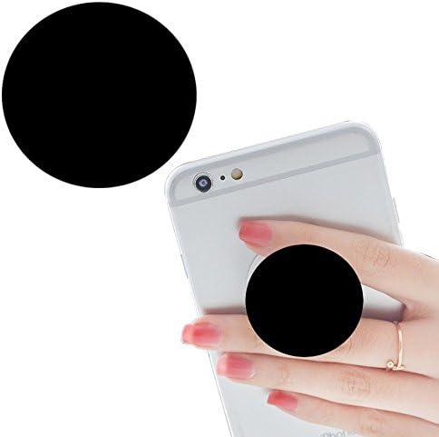 Multi-function Pop cellular phone bracket Socket Expanding Stand and Grip for Smart-phones and Tablets Bracket Mount Holder Collapsible-black