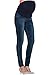 Sweet Mommy Maternity Slim Skinny Fit Stretch Jeans Denim Pants Blue M