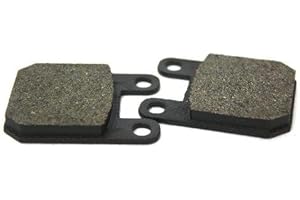 CITOMERX Bremsbeläge Bremsklötze kompatibel mit Peugeot Elyseo Elystar Speedfight Buxy Ludix Vivacity Jet Force Squab TKR, Beta RR, Italjet Dragster, Rieuju RRX, Suzuki Katana, Typ FA115 SFA115 MCB535 S09 S11