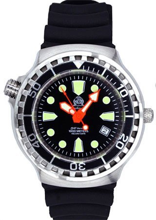 Tauchmeister Taucheruhr Automatik-Krone auf 10 Uhr Tauchmeister Taucheruhr Automatik-Krone auf 10 Uhr