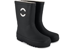Mikk-line Gummistiefel Kinder | Regenstiefel mit Reflektierenden Details - Wasserdichte Kinderstiefel, Leicht und Rutschfest | Komfortable Allwetter Kinderstiefel