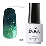 Belen Soak Off Chameleon Thermal Colour Changing Gel Polish 7ml UV LED Nail Lacquer
