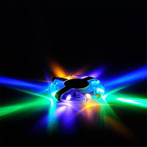 DONG Bicycle Huagudeng Colorful Hot Wheels Waterproof Magic LED Safety warning light Decorative Cycling Equipment , color (blue yellow powder)
