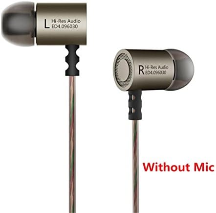 Joyeer In-Ear Super Bass Line Control Earphones Music HiFi Headset Metal Stereo Noise Cancelling Running Sport Headphone Earbuds with/without Mic For Mobile Phone MP3 Player PC , C
