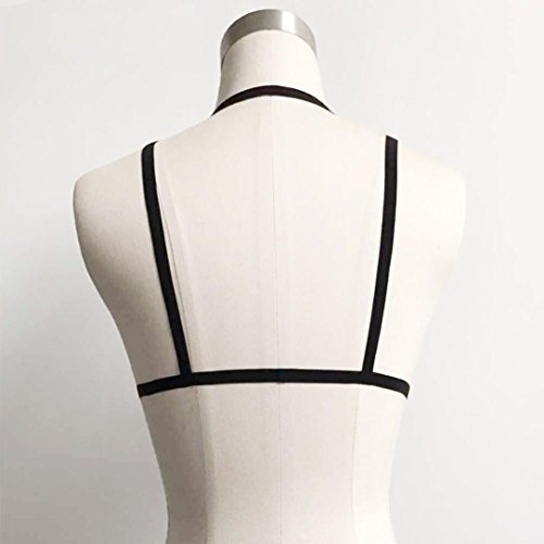 Fulltime(TM) Women Harness Bra Strappy Hollow Out Bustier