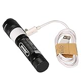 COREYCHEN T660 15000lumens T6 Scalable Tactical Military LED 18650 USB Flashlight Flashlight Tactical Military LED Light Portable Ultra Bright Camping Hiking Hunting Backpacking Fishing,BBQ Light