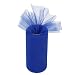 Produktbild Zedtom 8cm x 45m Tüll Tüllband Tüllstoff Dekostoff Geeignet für Kleidung Hochzeit Party DIY Dekoration(Blau)