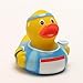 Produktbild Badeente Marathon-Läufer I Quietscheente I Duckshop I L: 8 cm