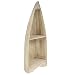 Produktbild Oriental Galerie Boot Regal Wandregal Standregal Aufbewahrung Konsole Bord Albesia Holz ca. 95 cm Natur Whitewash