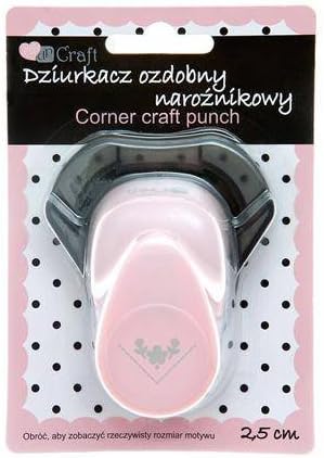 Decocraft Rounder CORNER Craft Punch 1" (2,5cm FLOWER !!) Card Making Embelishments Paper