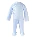 B.B.PIGEONS Newborn Baby Blue Stripe 100% Cutton Outfits Clothing Set Long Sleeve Shirt and Trousers Suit Available 0-3 Months