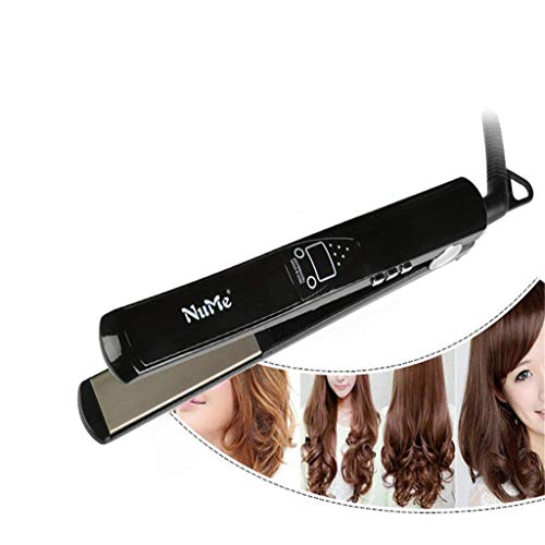 Hair Straighteners LCD Liquid Crystal Display Rapid Heating Plywood Liquid Crystal Titanium Plate Curling Device-Black reviews Hair Straighteners LCD Liquid Crystal Display Rapid Heating Plywood Liquid Crystal Titanium Plate Curling Device-Black