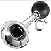 Produktbild Träumer Life Fahrradklingel Fahrradhupe Fahrrad Cycling Retro Air Horn, silber, 17x5.5cm