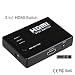 Produktbild Milkee mini tragbar 3 Port fach 3D HD HDMI Switch Umschalter/Verteiler HDMI Switch 3 In/1 Out 3D 1080P 3 HDMI Port Umschalter manuelle oder IR Fernbedienung Umschaltung