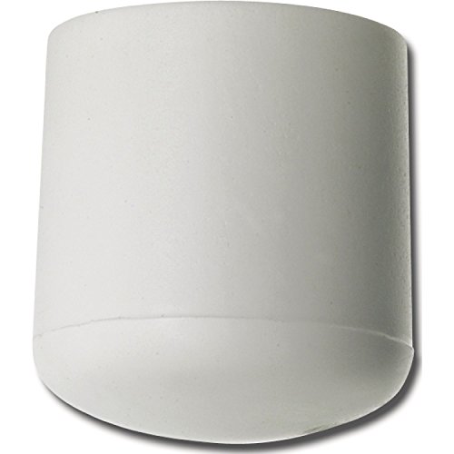 Preisvergleich Produktbild SECOTEC Fußkappen für Rundrohre aussen 25 mm weiß SB-4