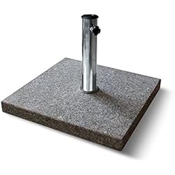 PARAMONDO Pied parasol granit carré