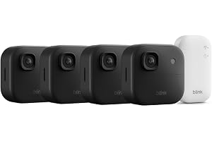 Videocamera esterna 2K+ Blink (ultimo modello) — videocamera di sicurezza smart senza fili, risoluzione video…