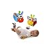 Dream Garden Newborn Plush Toys Unisex Baby Infant Toddler Animal Wrist Foot Rattle