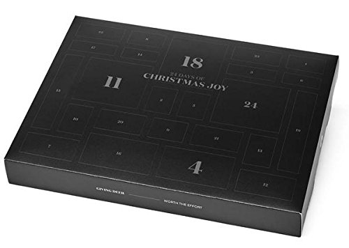 Preisvergleich Produktbild Weihnachtskalender BLACK - SELBER MACHEN 24 Türen Kalender