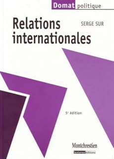 jaquette livre Relations internationales