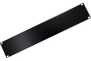 TECHLY Professional 302013 Panel Ciego para Armarios Rack 19'' Negro 2 unidades Negro