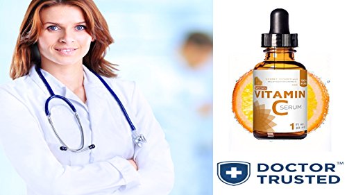Vitamin C Serum – 100 % Pure Vitamin C Serum – Naturkosmetik, Hyaluron, Gesichtsreinigung | Anti Aging Serum | Wirkt gegen dunkle Augenringe | Altersflecken & Schäden durch Sonneneinstrahlung | gegen Faltenbildung | Bestes Antioxidationsmittel auf dem Markt| Unisex | Reine Aloe Vera, MSM, Jojoba Oil, Vitamin E | Kosmetik | Vegan | Premium Qualität | von Secret Essentials - 7