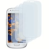 kristallklarer Langzeitschutz für das Samsung Galaxy S3 mini - garantierte Qualitätsverarbeitung erhöht deutlich die Lesbarkeit der Anzeige unter starken Lichtquellen