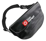 DURAGADGET Black Water-Resistant Pouch with Adjustable Strap for Oregon Scientific ATC 5K, ATC 9K HD, ATC Mini, ATC Chamelion, Swann Bolt HD, Freestyle HD