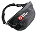 Price comparison product image DURAGADGET Deep Black Waterproof Carry Pouch - Compatible with Nextbase InCarCam 302G Deluxe|InCarCam 402G Professional/Sony HDR-AS30/Rideye Black Box/EasyPix DVC53310|DVC 5227 Flash