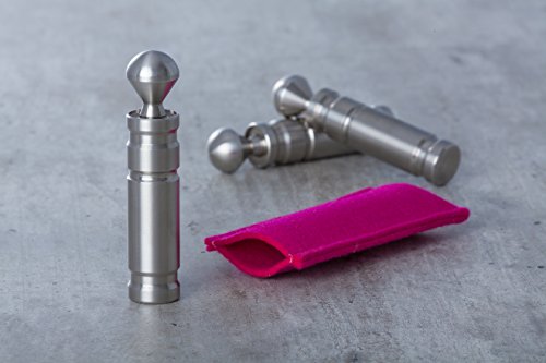 LITIM|home Design X Flaschenöffner Edelstahl | Kapselheber aus rostfreien Edelstahl | 9,5 x 2 x 2 cm 190g | Made in Germany (matt) - 3