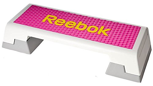 Reebok Color Line Step Steppbrett Stepper Fitness Workout inkl. DVD magenta - 2