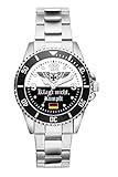 Soldat Geschenk Bundeswehr Artikel Klagt nicht Kämpft Damen Uhr D 2504