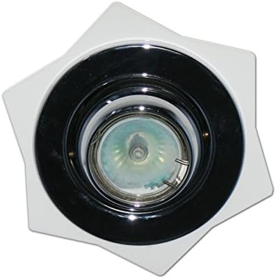 Focus Plastics STAR DOWNLIGHT/SPOTLIGHT SURROUND/BEZEL (White, custom hole x 150mm max. outside)