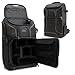 Price comparison product image USA Gear Professional Camera Backpack DSLR Photo Bag w/ Comfort Design, Waterproof Cover, Laptop Storage, Tripod Holder, Adjustable Lens Storage - Compatible w/ Full-Sized Digital SLR Cameras - Black