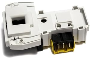BSSTORE Türschloss für Waschmaschine mit 3 Kontakten, kompatibel mit verschiedenen Marken und Modellen, entspricht 41016879, 41041367, 49030389, 91201208, DA052036, DM053556, DM053556 8