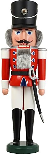 Nutcracker Large Figure Husar Red 60 cm Seiffen folk art Erzgebirge
