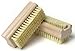 Wooden Handle Double Sided Nylon Bristle Nail Brush - Set of 2