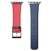 Produktbild LCLrute Colorblocking Leather Watch Strap Wrist Band For Apple Watch 1/2/3/4 42mm/44mm