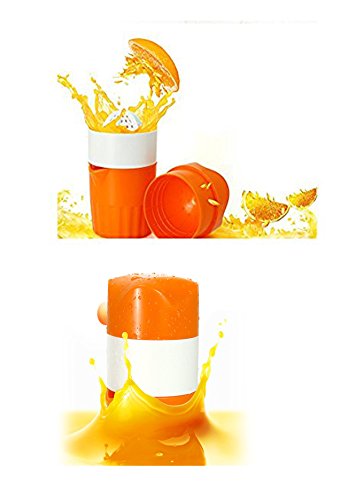 Trenta Küche Manuelle Saftpresse Fruit Lemon Lime Orange Squeezer – 16,9 oz/500 ml Behälter – POUR Auslauf – Perfect Entsafter Tasse für Kinder - 5