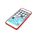 Champion Quality Iphone 6/6s plus (5.5 inch) Silicon Bumper Red by G4GADGET®