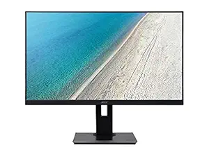 Acer Professional B247Y 23.8 Inch IPS Full HD 1920 X 1080 LED Monitor with Height Adjustment and Pivot, HDMI, VGA and Display Port, Stereo Speakers, Black (UM.QB7SS.003)