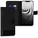 Produktbild kwmobile Wiko View 2 Plus Hülle - Kunstleder Wallet Case für Wiko View 2 Plus mit Kartenfächern und Stand