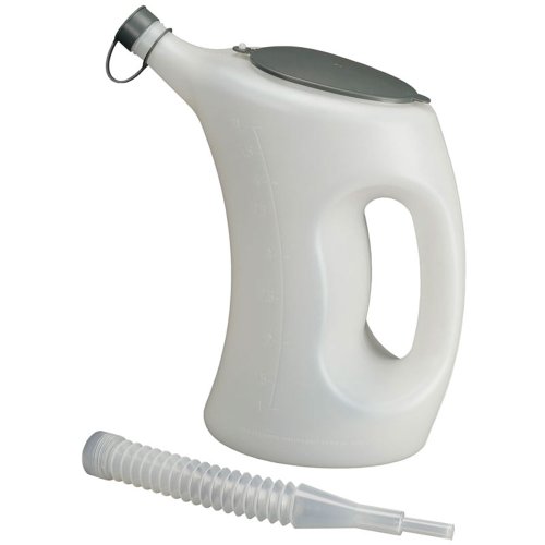 Pressol 0656240 Ausgusskanne 5 L mit Deckel, Kappe und Flexlauf